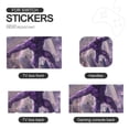 thumbnail image 4 of POBUDS Switch Skin | Sticker Wrap Vinyl Decal | Set Compatible with Nintendo Switch ( Switch OLED Model, Purple Hero), 4 of 5
