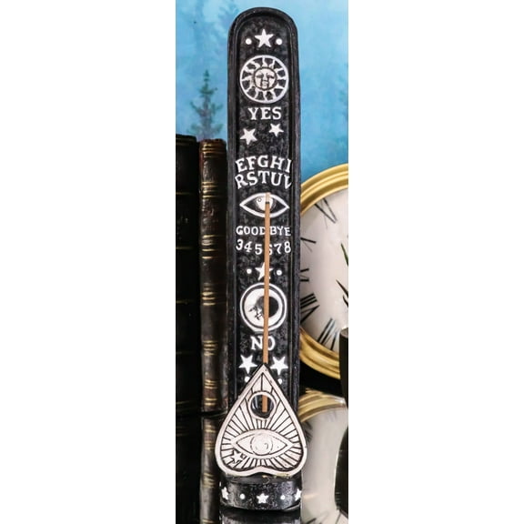 Ouija Spirit Trance Board With Evil Eye Planchette Tower Incense Stick Holder