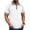 White, variant on WIZUTIZ Mens Henley Shirts Short Raglan Sleeve Fashion Button T Shirt Casual Collared Golf Shirt