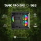 thumbnail image 3 of Gabinete Gamer Balam Rush TANK PRO EVO GM955 M-ATX Mini Torre 3 Fan RGB USB-C Negro BR-937320, 3 of 5