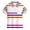 tshirts 25# Multicolour, variant on oqasdz Carnival Boys Striped Polo Shirt with Buttons Elegant Lapel Pocket Top for and Youth Stylish Party Lightweight Soft Durable Casual Outdoor