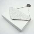 thumbnail image 3 of Milisente Evening Bag for Women, Glitter Rhinestone Wedding Evening Purse Crystal Envelope Crossbody Shoulder Clutch Bags(White), 3 of 6