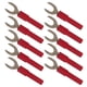 thumbnail image 4 of Sailing Conector tipo banana tipo U - 10 conectores en forma de U de 8 mm para aplicaciones electrónicas de multímetro (rojo), 4 of 10