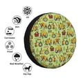 thumbnail image 4 of Vsdgher Cute Tractor for Spare Tire Cover, Tire Wheel Protector Wheel Cover Fit for Truck,Trailer,RV,SUV,Camper and Most Vehicle-14 inch, 4 of 6