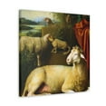thumbnail image 2 of The Lamb's Joyful Blessing - Canvas, 2 of 10