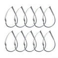 thumbnail image 2 of 10pcs/Box High Carbon Steel Wacky Rig Hooks Weedless Barbed Fishig Wide Gap Hook, 2 of 5