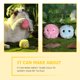 thumbnail image 5 of EeaseMX 3 pelotas chirriantes para gatos, juguetes interactivos para gatos, pelotas de peluche para gatos., 5 of 7