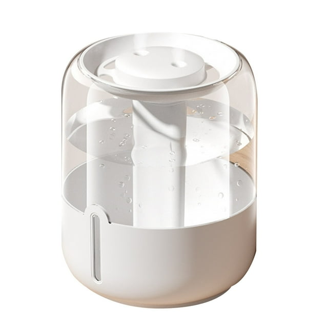 Binwennn Need Oil Warm Air Humidifiers Small Large Room Humidifiers Warm Mist 6.8L Large Capacity Humidifier USB Spray Home Dormitory Desktop Humidifier (no Display Model)