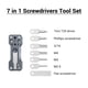 thumbnail image 2 of Kit de destornilladores plegables SMALLRIG Hunter AAK2495 con 7 destornilladores, 2 of 8