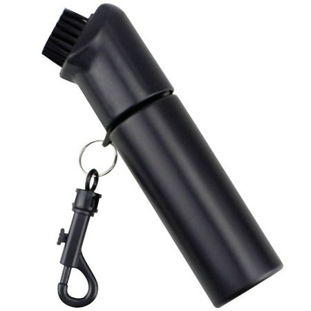 NICEXMAS 1Pcs Lightweight Black Club Brush for Golfing with Flat Surface