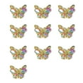thumbnail image 1 of Nail Ornament 10Pcs DIY Creative Shape Exquisite Butterfly Nail Charm Manicure Designs, 1 of 5