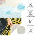 thumbnail image 3 of Yayeee Bath Rugs for Bathroom Floor Set of 2 Non Slip Fluffy Soft Absorbent Mat, Abstract Boat, 3 of 7