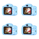 thumbnail image 2 of Mini Cámara Digital + Lector Tarjetas USB Tarjeta TF 32 GB () Azul, 2 of 8