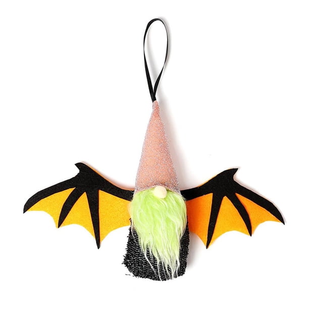 Muñeco Sin Rostro De Murciélago De Halloween, Accesorios De Halloween, Muñeco Enano De Peluche De Murciélago Para Fiestas, Centros Comerciales, Hoteles Yuarrent HA044540-01