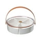 thumbnail image 2 of Bandeja Portátil para Refrigerante, Caja de Almacenamiento Compartimentada, Diseño a Prueba de Polvo, Visibilidad Transparente, Material Apto para Uso Alimentario, Ideal para Picnic, Viajes y Oficina, 2 of 7