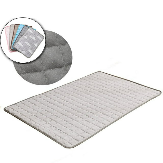 Dvruxg Tapis Rafraîchissant pour Chien, Tapis en Soie Glacée pour Animal, Tapis Auto-Refroidissants pour Animaux, Coussin Rafraîchissant Pliable pour Animal pour Usage Intérieur, Coussin Rafraîchissant Réutilisable pour Chat pour Petits Animaux