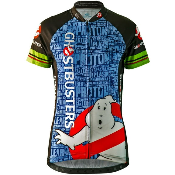 2015 Women's Ghostbusters Slimer Cycling Jersey - GBS-W