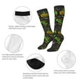 thumbnail image 2 of Bixox Carnival Mardi Gras3 Patterned Men's and Women's Knee Socks High Socks Outdoor Sports Socks, 2 of 5