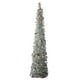 thumbnail image 2 of Árbol artificial plegable de 5 pies con soporte, árbol de Navidad brillante con lentejuelas reflectantes Decoración de chimenea de Colcomx Árbol de navidad artificial, 2 of 5