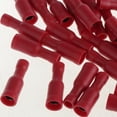 thumbnail image 3 of Surtido de 100 piezas, conectores de cables aislados, terminales eléctricos, extremos de ado, 18-22AWG, rojo Sharpla Terminal de extremo del cable aislado, 3 of 7