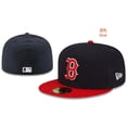 thumbnail image 3 of Boston Red Sox Fitted Hat Unisex Gorra De Béisbol Completa Cerrada Gorras De Hip Hop, 3 of 3