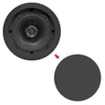 thumbnail image 6 of 8) NEW Pyle PDIC81RDBK 250W 8 Inch Flush In-Wall In-Ceiling Speakers, 6 of 6