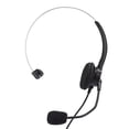 thumbnail image 1 of Monaural Headset, PU Leather Material Telephone Headset, For Home Telephone For Office Use, 1 of 8