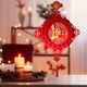 thumbnail image 5 of Fiudx Abanico de Papel Vietnamita para Año Nuevo, Diseño de Borlas Rojas, Tejido Flocado de Alta Calidad, Mezcla de Culturas China y Vietnamita, Perfecto para La Decoración Del Festival de Primavera,, 5 of 5