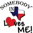 thumbnail image 3 of CafePress - Somebody In Texas Loves Me Women's Pink T Shirt - Women's Classic T-Shirt, 3 of 4