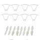 thumbnail image 4 of 16pcs Quadcopter Propellers & Blade Protectors for SYMA X20 X20W Spare Parts, 4 of 5