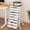 White, variant on Rolling Storage Cart with 5 Drawers, Heavy Duty Metal Utility Cart on Lockable Wheels with Wooden Top, Plastic Drawer Organizer Trolley for Office Living Room Classroom Craft Organization White
