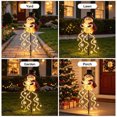 thumbnail image 5 of Snowman Magic Fountain, Flowing Snowflake LED Christmas Garden Light,Solar Power and Outdoor Garden Stake for Christmas Yard Decor, 5 of 7