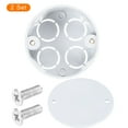 thumbnail image 3 of 2Pcs Conduit Box Junction Box Eight Holes with Cover, M4 Screws for Hose, 3 of 5