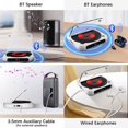thumbnail image 3 of CNKOO Bluetooth CD Player with Clear Dynamic Audio  Elevates English Learning to New Heights  Immersive Experience, 3 of 10