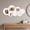 1298#White, variant on Cloud Shaped Bulletin Board Adhesive Pin Board Wall Mount Display Board, Cute Cloud-Shaped Thick Board for Photos Notes and Reminders, No-Drill Wall Decor for Kid Room Study and Office Display