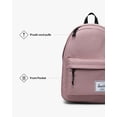 thumbnail image 4 of Mochila Herschel Supply Co. Rosa fresno clásica de Herschel, 4 of 6