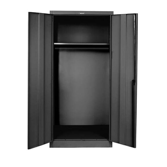 Hallowell Storage Cabinet,78"x36"x24",Black,1Shlv 835W24ME
