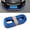 Blue, variant on Car Front Bumper Protector Self-Adhesive Auto Splitter Body Spoiler Skirt Rubber Bumper Lip Trim Spoiler 2.5M/8.2ft(Blue)
