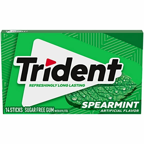Trident Spearmint Gum (Pack of 24)