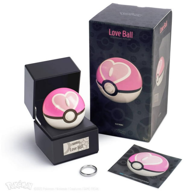 Pokemon Réplique de Balle d'Amour Moulée sous Pression
