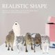 thumbnail image 4 of Animal Figurine Miniature Models Kids Toys Daily Playing Abs Assorted Color Attention Improvement 7Pcs, 4 of 5