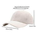 thumbnail image 5 of Aueoeo Baseball Cap For Men Fashion Solid-Color Sun Visor Cap Hats Athletic Baseball Cap Workout Hats for Running Hiking Golf Fishing |, 5 of 5