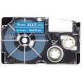thumbnail image 2 of Casio Label Writer Nameland Tape 9mm XR-9ABU Blue White Letters, 2 of 4