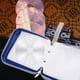 thumbnail image 3 of Bolsa de viaje con cremallera para guardar CD, cartera, 40 compartimentos, 2 unidades, 3 of 6