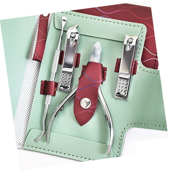 Cuticle Trimmer with Cuticle Pusher Cuticle Remover Nippers Nails Cutter Pedicure Manicure Tools for Fingernail Toenail