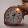 thumbnail image 3 of Battery Operated 4 25 Inch Desk Clock With Non Ticking Quartz Movement, 3 of 9