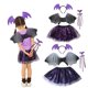thumbnail image 3 of Isvgxsz Clearance Halloween Witch Cosplay Costume for Girls, Kid's Party Witch Fancy Dress with Headband, Witch Dress Outfit for Girls Halloween Decor Party Carnival Dress Fancy Dress Up Outfit, 3 of 3