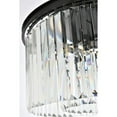 thumbnail image 6 of Sydney 8 light Matte Black Chandelier Clear Royal Cut Crystal, 6 of 9