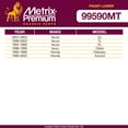 thumbnail image 2 of Metrix Premium Chassis Parts - 2 PC Front Lower Ball Joint Kit Fits 01-03 Acura CL, 99-03 TL, 97-99 CL, 96-99 Isuzu Oasis, 95-98 Honda Odyssey, 90-02 Accord, Replacement K9643, Made in Europe, 2 of 7