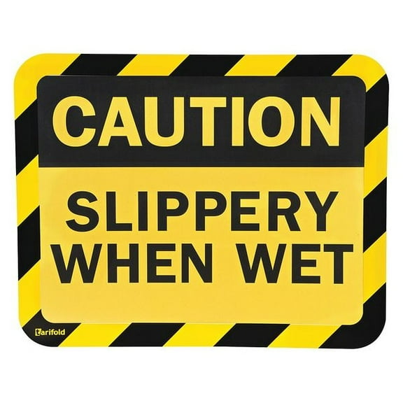 Tarifold Sign Holder, Adhesive, Slippery, PK2 P194994SW